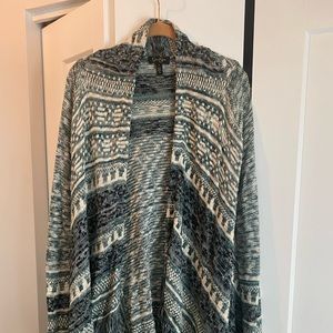 Jessica Simpson Fringed Cardigan